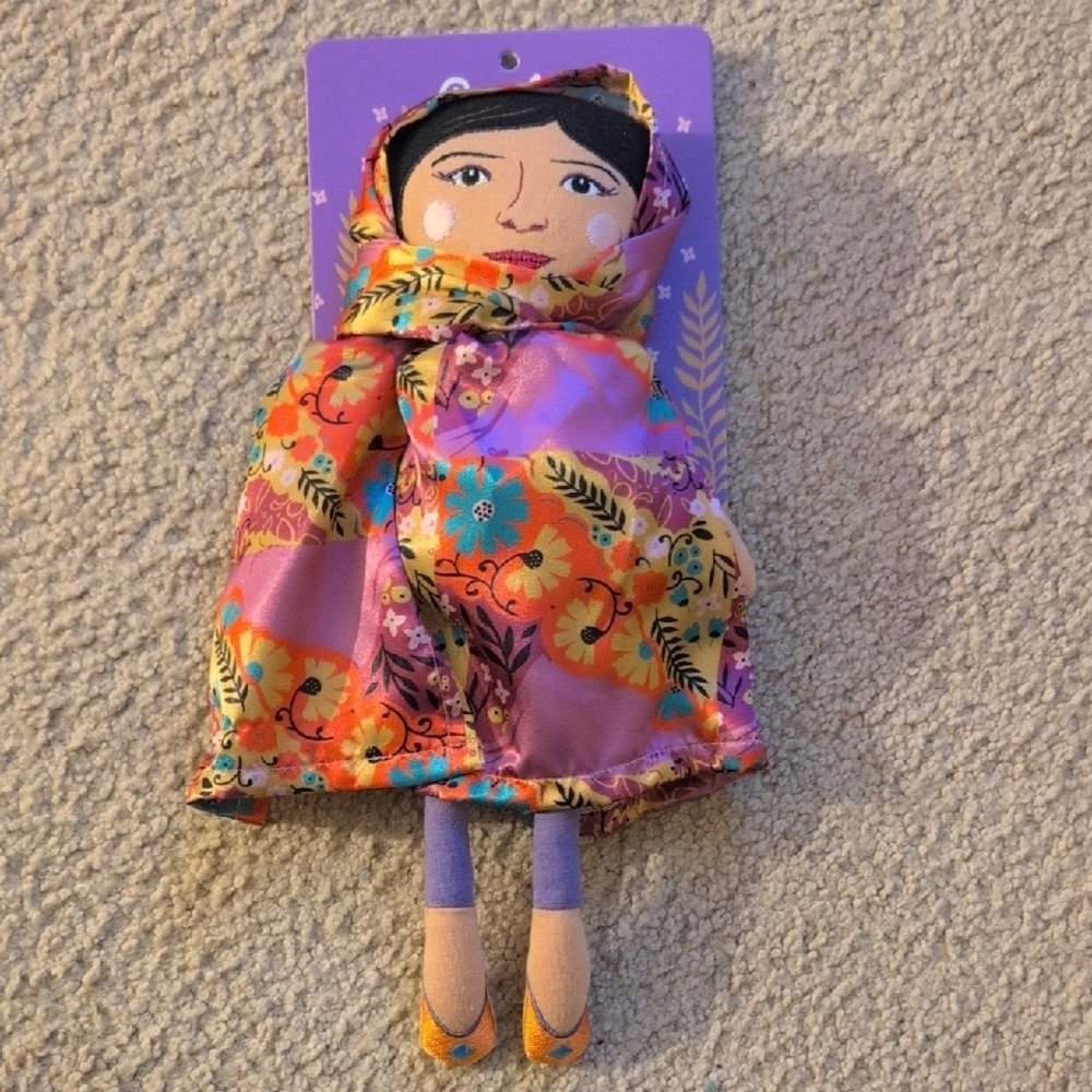 New With Tags Piccolina Malala Yousafzai Education Advocate Doll